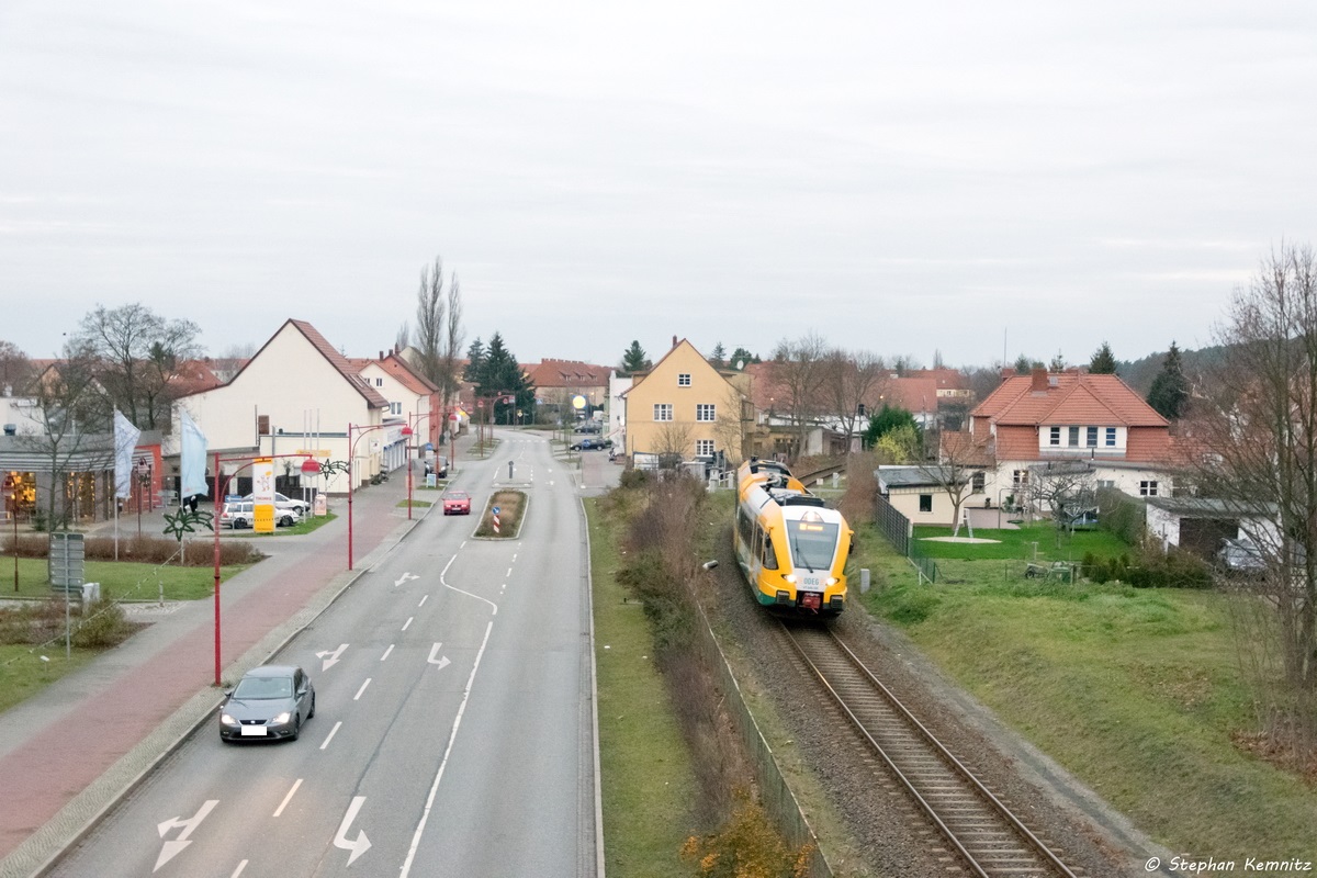 VT 646.041 (646 041-3) ODEG - Ostdeutsche Eisenbahn GmbH als RB51 (RB 68855) von Rathenow nach Brandenburg Hbf in Premnitz. 04.12.2015
