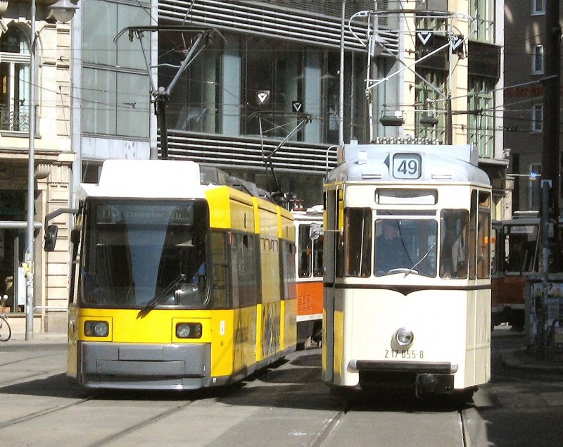 REKO-Zug und Niederflurwagen, 19.4.2009
