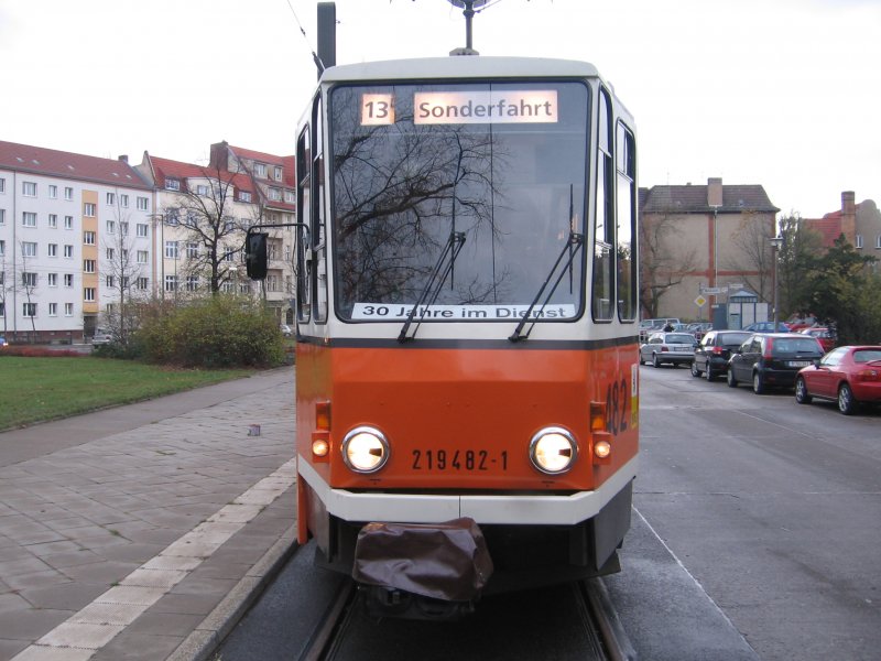 TATRA KT4D in Berlin, Themenfahrt November 2006