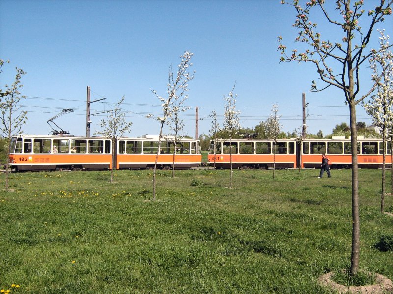 TATRA-ZTug in der Schleife Frz. Buchholz, 19.4.2009