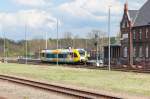 VT 646.043 (646 043-9) ODEG - Ostdeutsche Eisenbahn GmbH als RB51 (RB 68873) von Rathenow nach Brandenburg Hbf in Rathenow. 30.04.2015