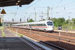 411 029-2  Kiel  & 411 059-9  Passau  als ICE 1515 von Hamburg-Altona nach München Hbf, wurden über Berlin-Schönefeld Flughafen umgeleitet.