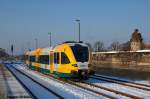 VT 646.044 (646 044-7) ODEG - Ostdeutsche Eisenbahn GmbH steht seid Anfang dieser Woche in Rathenow angestellt.