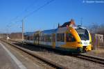 VT 646.044 (646 044-7) ODEG - Ostdeutsche Eisenbahn GmbH kam als Lz aus Eberswalde nach Rathenow gefahren, um mit dem VT 650.66 auf der RB51 getauscht zu werden. 04.03.2013
