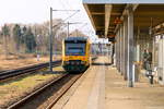 VT 650.739  Bad Saarow  (650 739-5) ODEG - Ostdeutsche Eisenbahn GmbH als RB34 (63909) von Rathenow nach Stendal in Rathenow. 26.12.2017