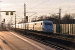 401 569-9 als ICE 370 von Basel SBB nach Berlin Ostbahnhof in Rathenow.