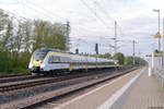 8442 321-9 Abellio Rail Baden-Württemberg GmbH auf einer Testfahrt in Wusterwitz und fuhr weiter in Richtung Brandenburg. 22.10.2020