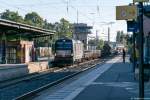 X4 E - 865 (193 865-3) MRCE - Mitsui Rail Capital Europe GmbH für DB Schenker Rail Deutschland AG mit einem gemischtem Güterzug in Uelzen und fuhr weiter in Richtung Lüneburg. 01.10.2015