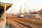 E 186 181-4 Railpool GmbH für HSL Logistik GmbH fuhr solo durch Stendal weiter in Richtung Magdeburg.