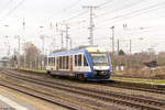 640 121-9 HANSeatische Eisenbahn GmbH kam als RB33 (RB 62270) von Tangermünde nach Stendal. Nach einer rangierfahrt von Gleis 8 zu Gleis 6, ging es als RB34 (RB 62240) von Stendal nach Rathenow. 20.12.2018