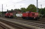 298 334-4 & 298 337-7 standen in Knigs Wusterhausen und hatten auf neue Auftrge gewartet. 14.05.2013