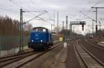 V 60.02 (345 220-8) EGP - Eisenbahngesellschaft Potsdam mbH in Wittenberge. 13.03.2015