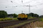 203 312-4 DB Netz AG als Lz in Satzkorn und fuhr in Richtung Priort weiter. 17.08.2012