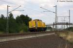 203 310-8 DB Netz AG kam als Lz durch Stendal(Wahrburg) gefahren und fuhr in Richtung Wittenberge weiter. 15.08.2013