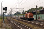 BBL 09 (203 122-7) BBL Logistik GmbH mit dem DGV 94272 in Rathenow in Richtung Wustermark.