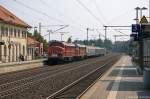 My 1149 (227 008-0) & My 1155 (227 010-6) Altmark-Rail mit dem DPE 25152  60 Jahre Diesellok Baureihe My „Nohab“  von Hannover Hbf nach Odense, bei der Durchfahrt in Bienenbüttel.