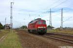 232 568-6 DB Schenker Rail Deutschland AG kam als Lz durch Satzkorn gefahren und fuhr nach Brandenburg-Altstadt.