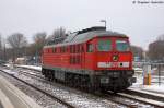 232 693-2 DB Schenker Rail Deutschland AG stand im Brandenburger Hbf abgestellt und wartet dort auf ihre letzten Einstze.