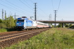 101 055-2  Schauinsland Reisen  mit dem IC 2444 von Dresden Hbf nach Köln Hbf in Stendal. 10.05.2016