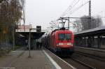182 014 mit dem RE1 (RE 18187) von Brandenburg Hbf nach Berlin Ostbahnhof im Brandenburger Hbf.