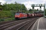 br-6189-siemens-es-64-f4/218411/189-062-3-db-schenker-rail-deutschland 189 062-3 DB Schenker Rail Deutschland AG mit einem Tanoos Ganzzug in Hamburg-Harburg. 31.08.2012