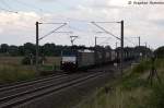ES 64 F4 - 212 (189 212-4) MRCE Dispolok GmbH fr ERSR - ERS Railways B.V. mit dem DGS 42330 von Poznan Franowo nach Rotterdam Maasvlakte West in Brandenburg. 13.08.2013