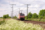 ES 64 F4 - 206  Vincent van Gogh  (189 206-6) MRCE Dispolok GmbH für ERSR - ERS Railways B.V. kam solo durch Stendal und fuhr weiter in Richtung Magdeburg. Netten Gruß an den Tf! 21.05.2016