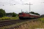 114 014-4 mit dem RE1 (RE 18115) von Magdeburg Hbf nach Frankfurt(Oder) in Satzkorn. 17.08.2012