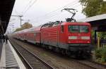 112 117-7 mit dem RE1 (RE 18118) von Frankfurt(Oder) nach Magdeburg Hbf im Brandenburger Hbf. 22.10.2012