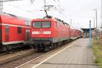 112 111 kam mit dem RE10 (RE 18457) vom Leipziger Hbf nach Cottbus und fuhr dann ins BW zurück.