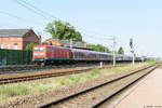 112 114 mit dem IRE 4272  Berlin-Hamburg-Express  von Berlin Ostbahnhof nach Hamburg Hbf in Großwudicke. 07.06.2019