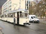 REKO-Tw vor Beiwagen in der letzten Themenfahrt 2007, Schleife Am Kupfergraben
