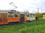 Pause in der Wendeschleife Hohensch�nhausen, Zingster Strasse - Berlin Oktober 2009