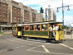 Blick auf den Neiwagen 808 hinter Tw 10, Berlin-Mitte Juli 2009