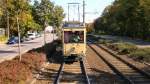 Tw 5984 w�hrend der Thenfahrt nach Falkenberg, Sommer 2008