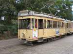 Tw 5984 an der Abfahrtshaltestelle der August-Themenfahrt, Schleife Hirtestrasse am S-Bhf K�penick, Berlin 9.