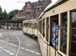 Kurz vor der Haltestelle Bahnhof Sch�neweide, Berlin 9.