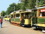 Tw 10 (vor Beiwagen) an der Endstelle Alt-Schm�ckwitz, 17.5.2009