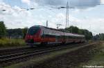 442 276/776 fr den  Franken-Thringen-Express  auf Testfahrt in Satzkorn und fuhr in Richtung Priort weiter. 04.09.2012