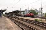 261 001-2 northrail GmbH für DB Schenker Rail Deutschland AG mit einem gemischtem Güterzug in Magdeburg-Neustadt und fuhr zum Rangierbahnhof Magdeburg-Rothensee. 17.06.2015