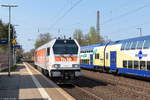 V 490.2 (264 012-6) [REV|VTLT|20.04.18] hvle - Havelländische Eisenbahn AG kam solo durch Bienenbüttel und fuhr weiter in Richtung Uelzen. 20.04.2018