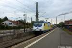146 539-2 metronom Eisenbahngesellschaft mbH kam mit dem metronom (ME 82123) aus Hamburg Hbf in Uelzen an. 13.09.2012