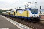 ME 146-15  Elze (b. Hannover)  (146 515-2) metronom Eisenbahngesellschaft mbH kam mit dem metronom (ME 82836) aus Gttingen in Uelzen an. 13.09.2012