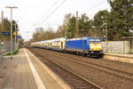 146 520-2 metronom Eisenbahngesellschaft mbH mit dem RE3 (ME 82120) von Uelzen nach Hamburg Hbf, bei der Ausfahrt aus Bienenbüttel.