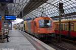 1216 901-9 RTS - Rail Transport Service GmbH für ODEG - Ostdeutsche Eisenbahn GmbH mit dem RE4 (RE 37310) von Ludwigsfelde nach Rathenow in Berlin-Spandau.