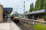 ET 445.105 (445 105-0) ODEG - Ostdeutsche Eisenbahn GmbH als RE2 (RE 79467) von Cottbus nach Wismar in Berlin Jungfernheide. 09.05.2015