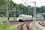 ET 445.113  BUGA 2015 Havelregion  (445 113-4) ODEG - Ostdeutsche Eisenbahn GmbH als RE4 (RE 79510) von Ludwigsfelde nach Rathenow in Rathenow.