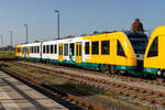 1622 004-7 ODEG - Ostdeutsche Eisenbahn GmbH stand im Herbst 2022, eine Zeit lang in Rathenow.