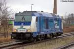246 011-1 IGT - Inbetriebnahmegesellschaft Transporttechnik mbH fr Raildox GmbH & Co. KG kam als Lz von Premnitz nach Rathenow und fuhr dann in Richtung Stendal weiter. 07.01.2013