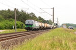 193 249-0 ELL - European Locomotive Leasing für RTB Cargo - Rurtalbahn Cargo GmbH mit einem Kesselzug bei Brandenburg und fuhr weiter in Richtung Magdeburg.